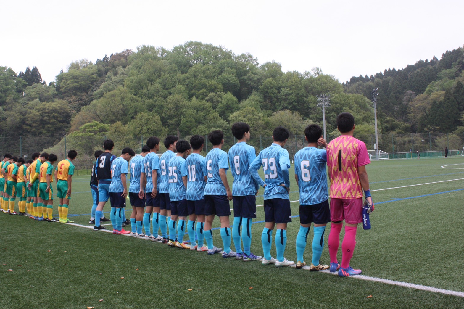 サッカー部 トップリーグ3戦目 - 金沢学院大学附属高等学校