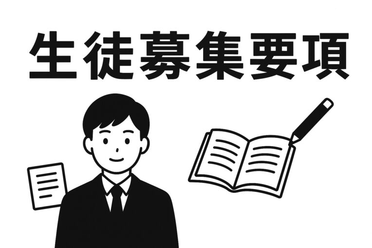 生徒募集要項の掲載について