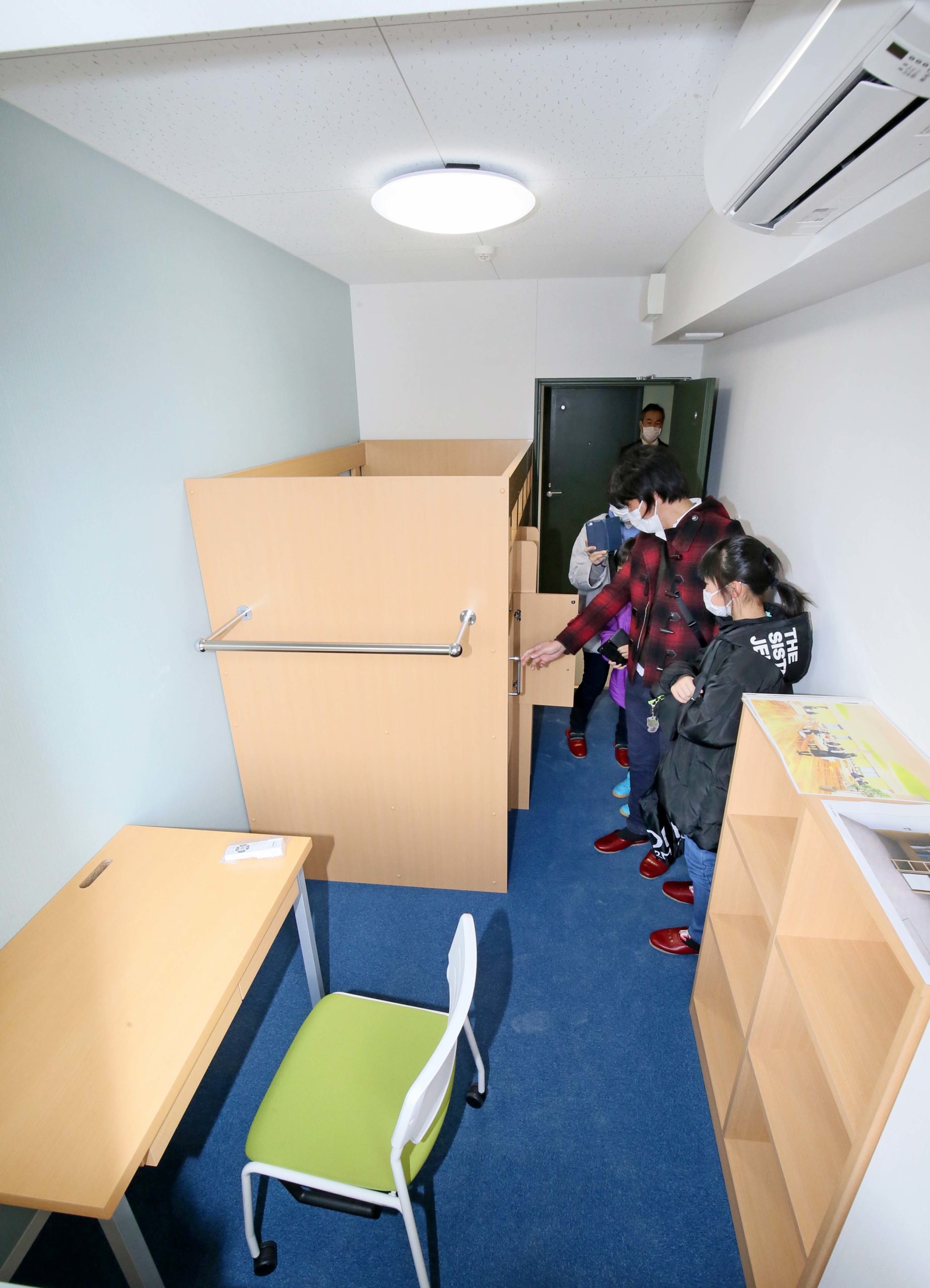 寮生活に期待膨らむ 完成間近の「中学清鐘寮」見学会 | 金沢学院大学附属中学校