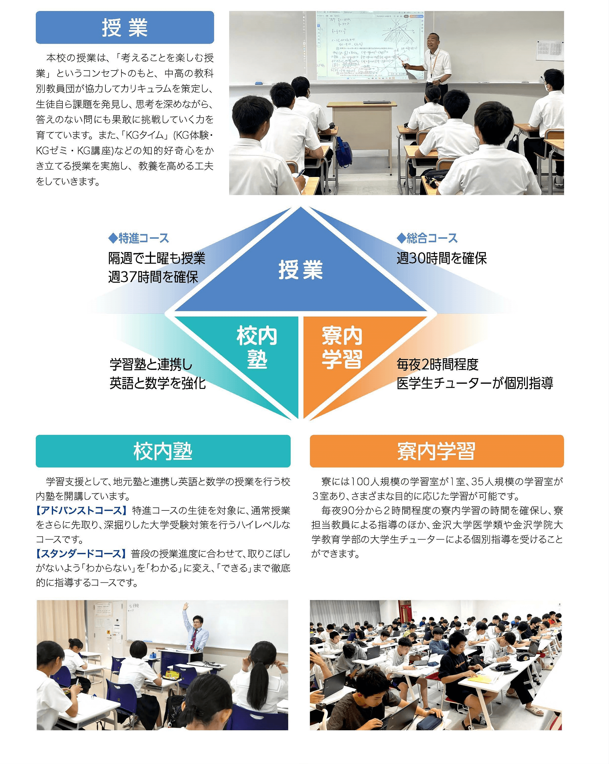 本校の学習システム
