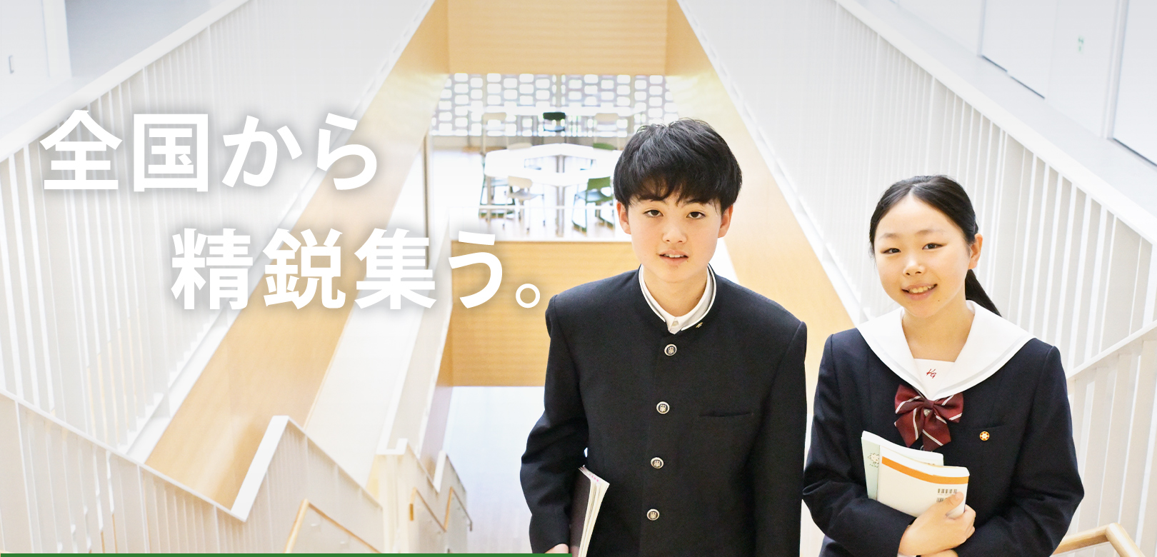 10年間で個性と才能を伸ばします。 DEVELOP THE ABILITY