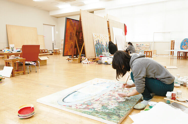 絵画実習室(日本画・洋画)