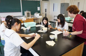 健康栄養学科の体験授業