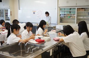 健康栄養学科の体験授業