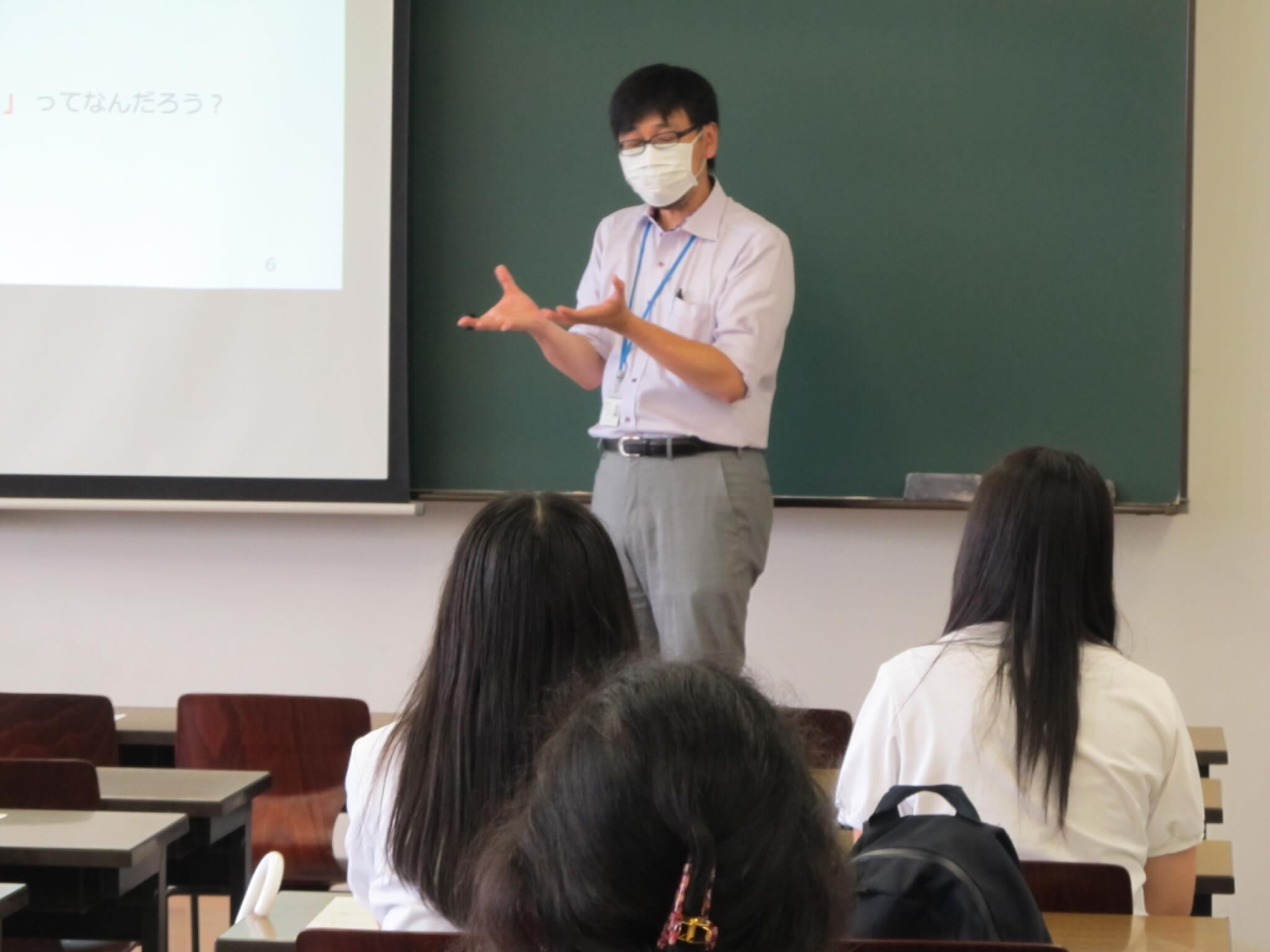 学科説明会の様子