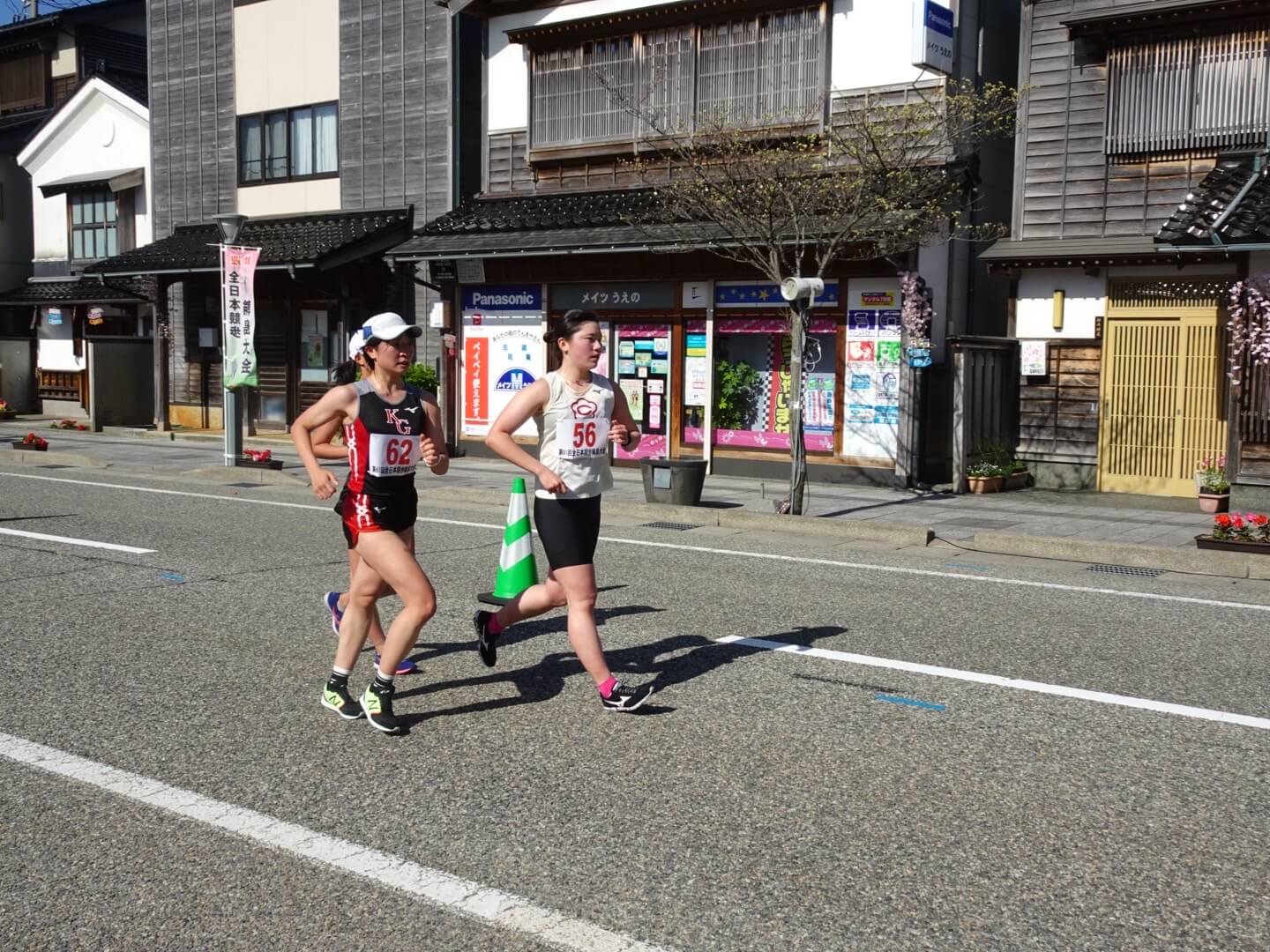 U20 10km6位　中野選手